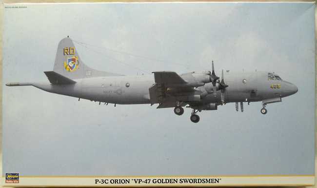 Hasegawa 1/72 Lockheed P-3C Orion US Navy VP-47 Golden Swordsmen, 00060 plastic model kit